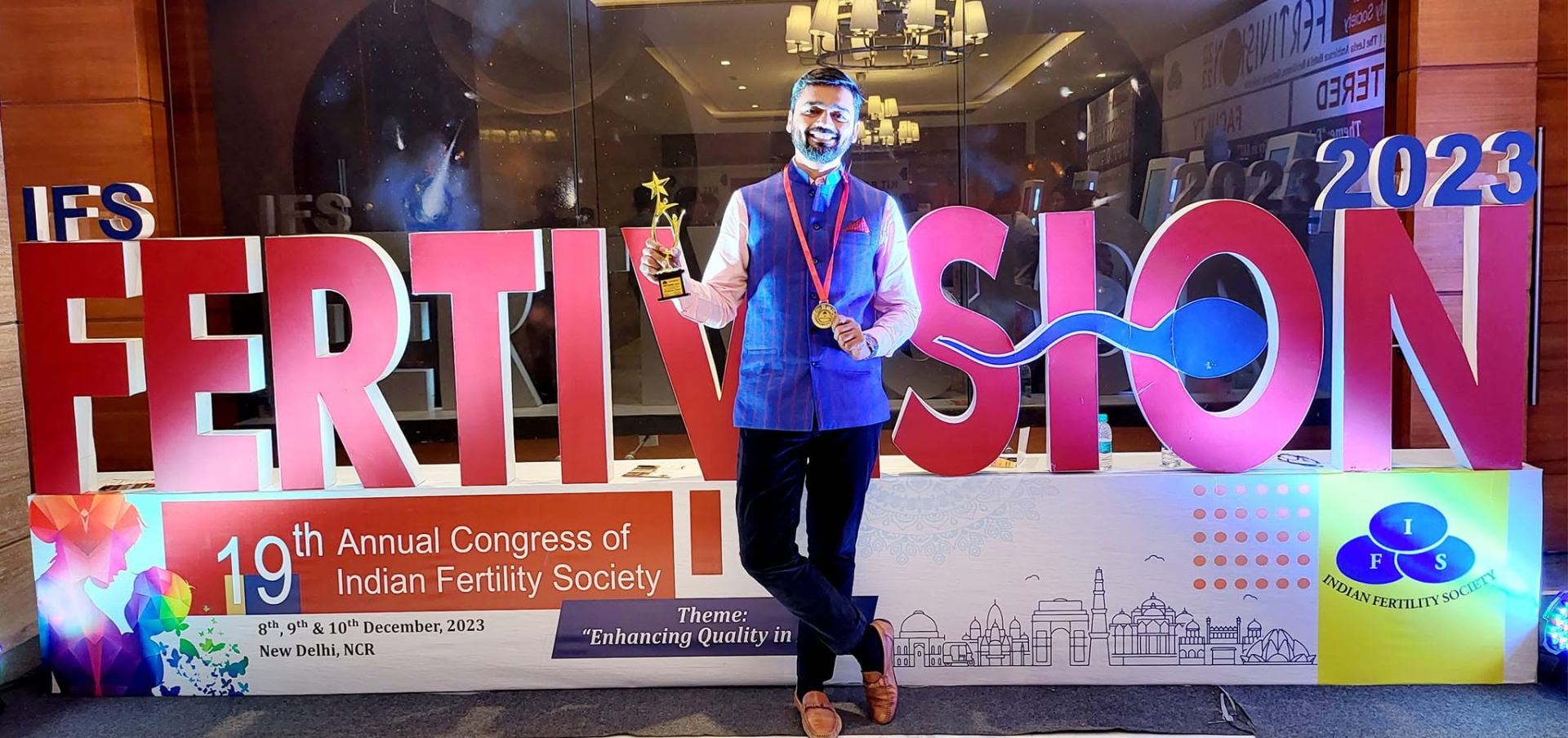 IFS FertiVision Recognition — Indian Fertility Society · New Delhi, 2023