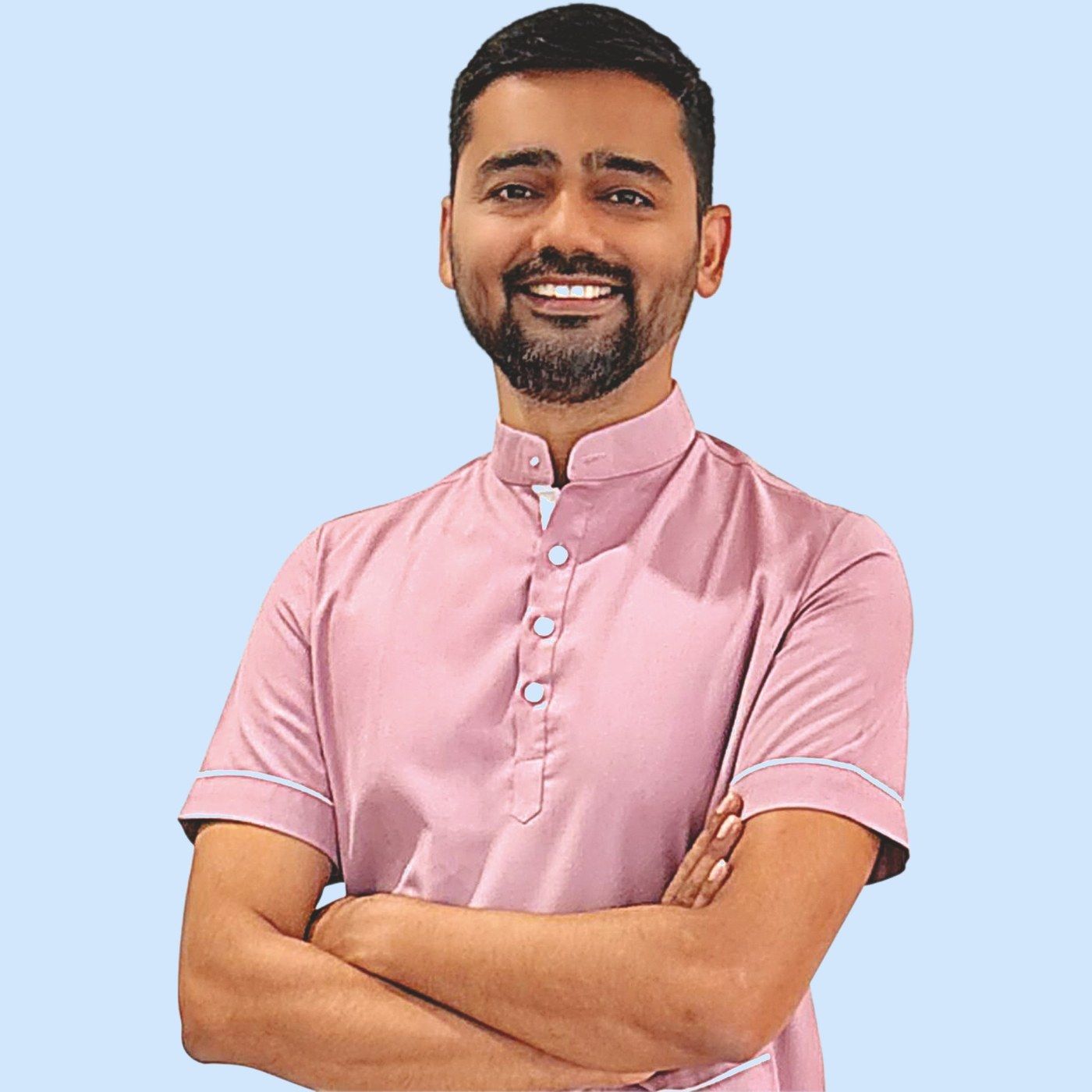 Portrait of Dr. Darshan V. Sureja, Founder & Medical Director · Infertility Specialist