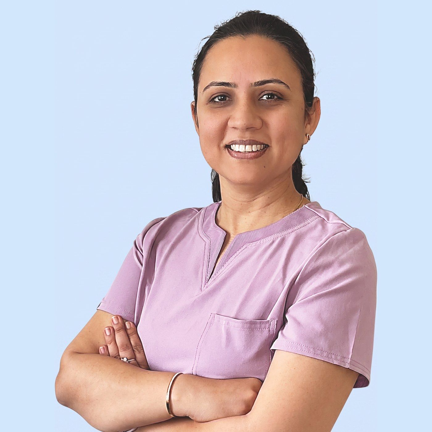 Portrait of Dr. Falguni D. Sureja, Co-Founder · Chief Embryologist & Anaesthesiologist